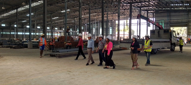 Field Inspection by Yangon Region Investment Monitoring Team