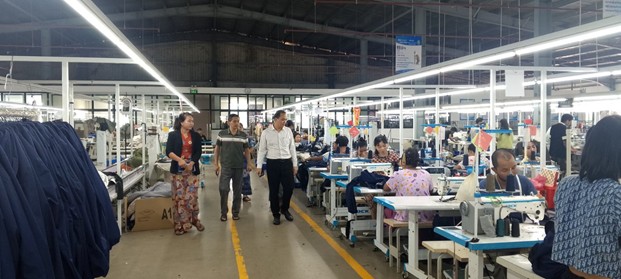 Field Inspection by Yangon Region Investment Monitoring Team