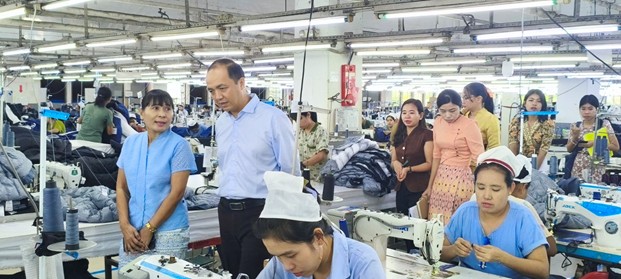 Field Inspection by Yangon Region Investment Monitoring Team